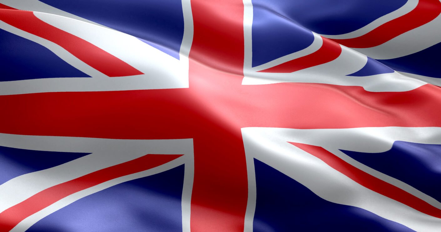 Флаг Великобритании красивое фото